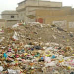 Heap of garbage in BF housing scheme