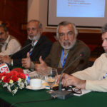 Sardar Raza Barch addressing the program